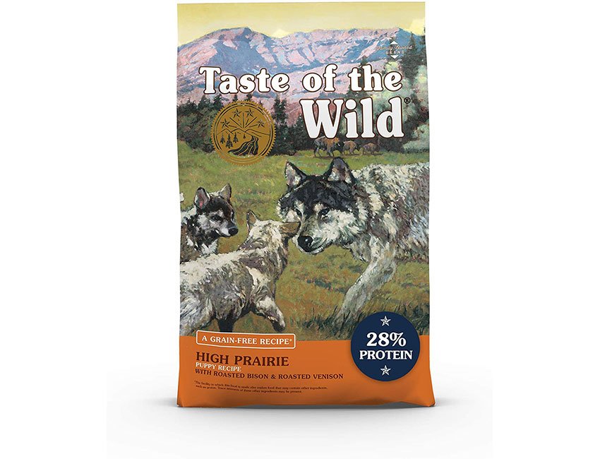 Taste of the Wild High Prairie Puppy Formula Grain-Free Dry Dog Food