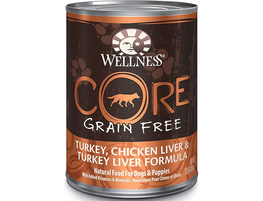 Wellness CORE Grain-Free Turkey Chicken Liver Turkey Liver Formula